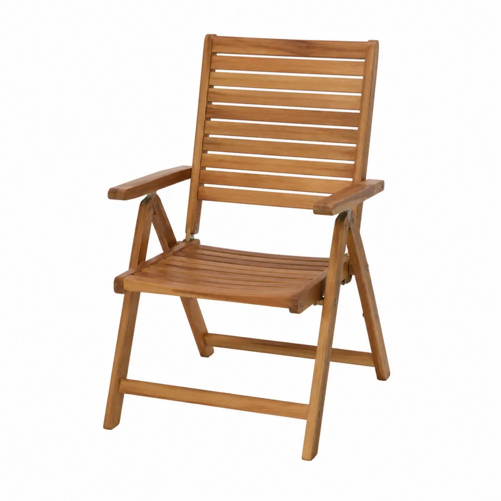 Drewniane składane krzesło z teak 58cm x 60cm x 90cm